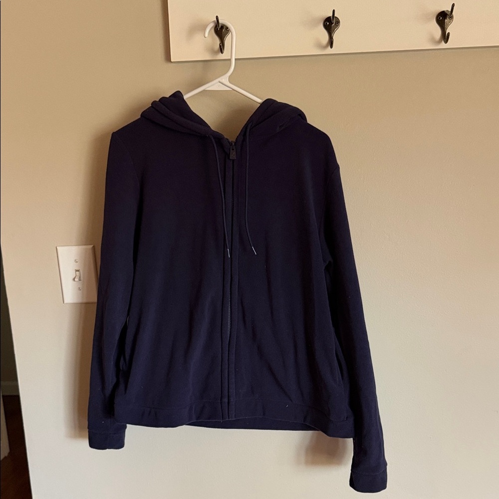 Dudley Stephens Navy Blue Zip-Up Hoodie size XL